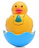 Ratnas Duck Roly Poly Toy - Yellow