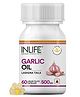 Inlife Natural Garlic Oil - 60 liquid-filled capsules.