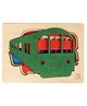 Ekoplay London Transport Wooden Board Puzzle Multicolor - 5 Pieces