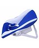 Funride 10-in-1 Carry Cot Cum Bouncer with Net & Safety Harness - Blue