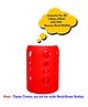 The Little Lookers Silicone Cover Red - Fits 120 ml Feeding Bottle