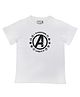 Marvel By Crossroads Half Sleeves Avengers Print Tee - White