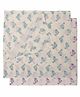 KolorFish 100% Cotton Block Printed Swaddle Wrapper Pack of 2 - Blue Purple 