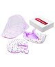 VParents Joy Baby Feeding Pillow Bedding Set With Mosquito Net And Sleeping Bag Combo - Purple