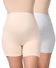 Morph Pack Of 2 Maternity Under Shorts - Beige & Grey