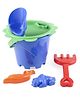 Little Fingers Beach Toy Set Multicolor - 8 Pieces