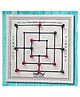 Simple Days Nine Men's Morris Board Game - Multicolour