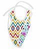 SuperBottoms Printed Apron Style Reversible Bib with Crumb Catcher - Multicolor