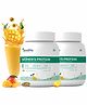 &Me Plant Based Mango Flavoured Protein Powder Pack of 2 - 500 gm each