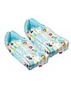 Fisher Price 3 in 1 Baby Carry Nest Panda Print - Blue (Pack of 2)