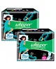 Whisper Ultra Night Sanitary Pads for Women XL- - 44 Pieces(Pack of 2 )