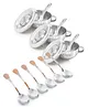Babyhug Stainless Steel Ice Cream Spoon & Fork Set  with feeding Bowl
