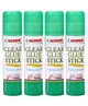Kores Clear Glue Stick Green - 8 grams Pack Of 4