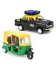 Speedage Junior CNG Auto Pull Back Rikshaw (Color May Vary)