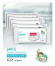Babyhug Pro pH 5.5 Moisture Balance Bamboo Wipes - 72 pieces ( Pack of 6)