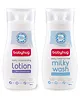 Babyhug Daily Head To Toe Milky Wash - 200 ml & Babyhug Daily Moisturising Lotion - 200 ml