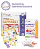 Intelliskills Magnetic Learn the Alphabet (52) & Early Literacy Alphabet Flash Cards (30)