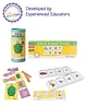 Intelliskills Word Builder ABC and Animal World Set of 2 & Sea Animals Stick Puzzles (18 Pieces)