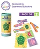 Intelliskills Sea Animals Stick Puzzles - 18 Pieces - Set of 2