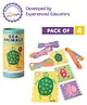 Intelliskills Sea Animals Stick Puzzles - 18 Pieces - Set of 4