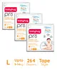 Babyhug Pro Bubble care premium Tape Style Diaper Large - 88 Pieces -(Pack of 3)