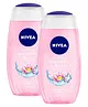 NIVEA Body Wash, Waterlily & Oil Shower Gel, Pampering Care with Refreshing Scent of Waterlily Flower, 250 ml (Pack of 2)