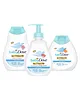Baby Dove Rich Moisture Body Wash, Lotion & Shampoo (200 ml each)