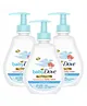 Baby Dove Rich Moisture Hypoallergenic Body Wash 200 ml (Pack of 3)
