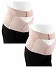Babyhug Large Size Post Maternity Reshaping Corset Belt - Beige pack of 2