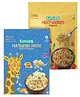 timios Healthy Instant White Cheesy Pasta made with Brown Rice and Corn - 195 g &Instant Millet Noodles Tomato Flavour - 190 g