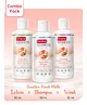 Babyhug Advanced Sensitive Peach Milk 50ml Trial Combo - pack of 3