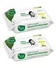 Mother Sparsh Plant Powered Natural Baby Wipes With Cucumber Extract - 60 Pieces (Pack of 2)