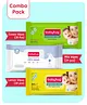 Babyhug Wipes Tavel Pack Assorted Pack of 3 (Classic, Milk & Lemon) - 84 Wipes