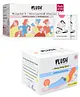 Plush Rash Free Large & XL Sanitary Pads with Disposable Pouches - 30 Pads & Plush 100 Percent US Pure Cotton Daily Panty Liner - 20 Pieces