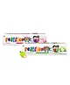 PediflorKidz Anticavity Fluoride Vegan Friendly Bubble Gum Flavor Toothpaste -70 g & Green Apple Flavor Toothpaste 70 g