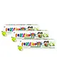PediflorKidz Anticavity Fluoride Vegan Friendly Green Apple Flavor Toothpaste 70 g (Pack of 3)