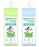 Mama Earth Baby Milky Soft Body Wash & Baby Shampoo - 400 ml each