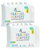 R for Rabbit Feather Diaper Pants Size XL - 70 Counts (Pack of 2)