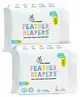 R for Rabbit Feather Diaper Pants Size Medium - Pack of 74(Pack of 2)