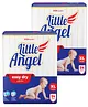 Little Angel Easy Dry Pull-up Diaper Pants Extra Large (XL) - 54 Pieces - (Pack of 2)