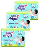 Little Angel Premier Pants Baby Diaper Large (L) - 24 Pieces - (Pack of 3)