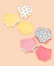 Bonfino Premium 100% Organic Cotton Padded Training Pants Honey Bee Print - Yellow (Size 1) & Bonfino Premium 100% Organic Cotton Padded Training Pants Macaroon Print - Pink (Size 1)