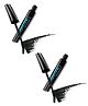 Lakme 9 to 5 Eyeconic Curling Mascara, Smudgeproof, Waterproof, lasts upto 24 Hrs, Black, 6 ml (Pack of 2)