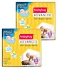 Babyhug Advanced Pant Style Diaper Monthly Box Pack Small (S) Size - 168 Pieces Pack of 2)