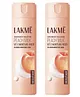 Lakme Peach Milk Moisturizer Body Lotion - 120 ml (Pack of 2)