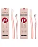 Carmesi Facial Hair Removal Combo | 2 Face Razors & 2 Eyebrow Razors