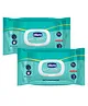 Chicco Wet Wipes with Fliptop - 72 Wipes (Pack of 2)