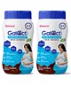 Galact Plus Nutrition Powder Pregnancy Essential Supplement with Choco Hazelnut Flavour (Pack of 2) - 400 gm Each