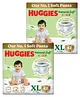 Huggies Natural Soft Premium Baby Diaper Pants, Extra Large Size (12-17 Kgs) 42 Pieces (Pack of 2)