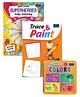 Toddler Fun & Learning Combo Colors, Superheroes & Painting Books for Early Skills (Pack of 3)